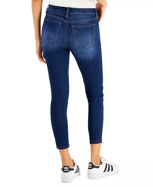 Celebrity Pink Juniors' Mid Rise Skinny Ankle Jeans